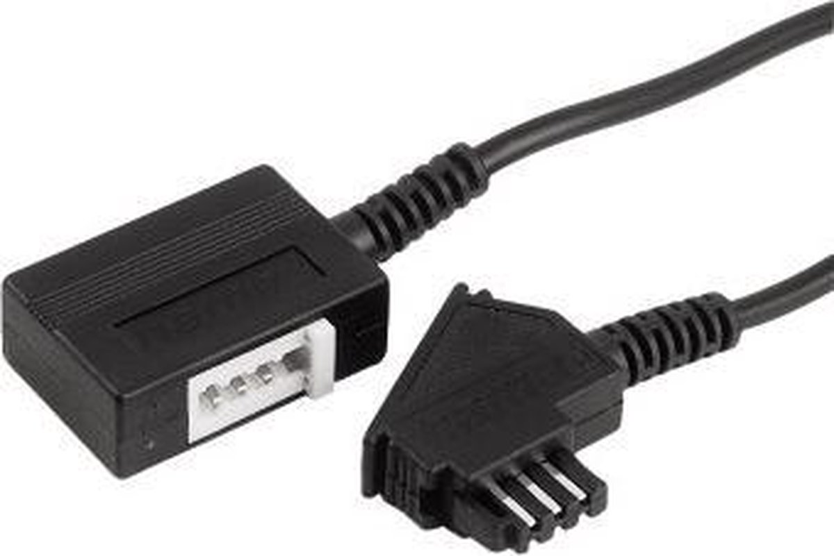Hama TAE Universal Extension Cable, 3 m Zwart