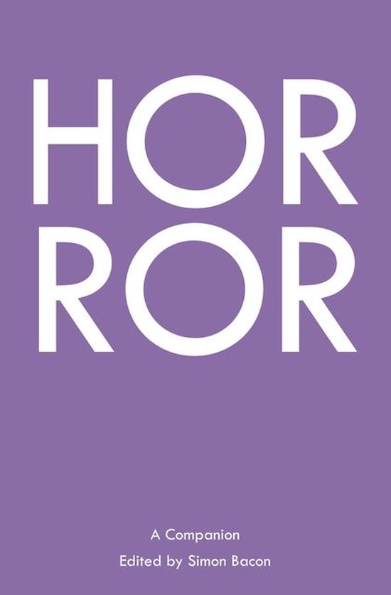 Genre Fiction and Film Companions 3 - Horror - cover