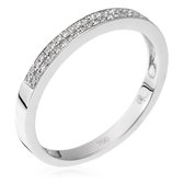 Orphelia RD-3365/58 - Ring - Goud 18 kt - Diamant 0.17 ct - 18.50 mm / maat 58