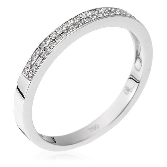 Orphelia RD-3365/58 - Ring - 18 Witgoud / Diamant 0.17 ct | bol.com