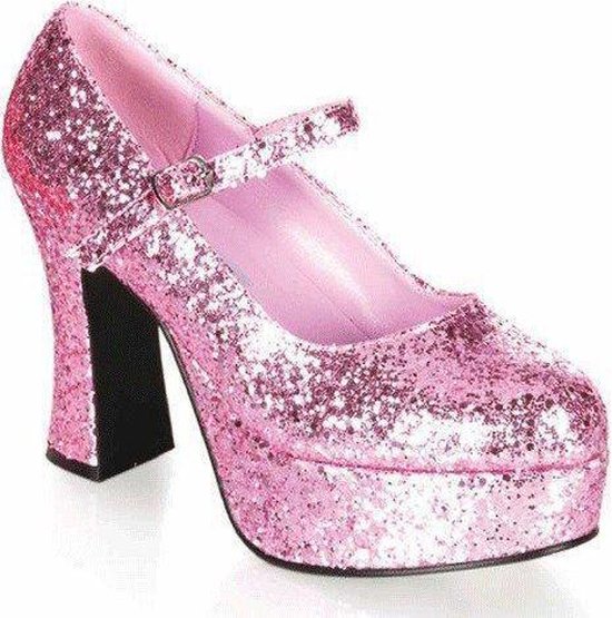 Roze dames glitter schoenen 37 | bol.com