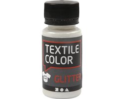 Textile Color, Glitter, Transparant, 50 ml, 1 Fles