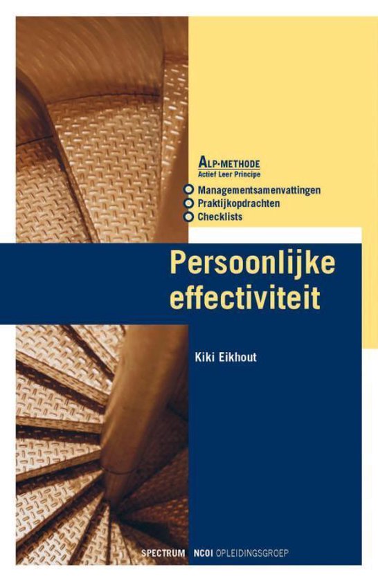Cover van het boek 'Persoonlijke effectiviteit' van K. Eikhout