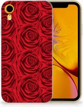TPU Hoesje Geschikt voor iPhone Xr Red Roses
