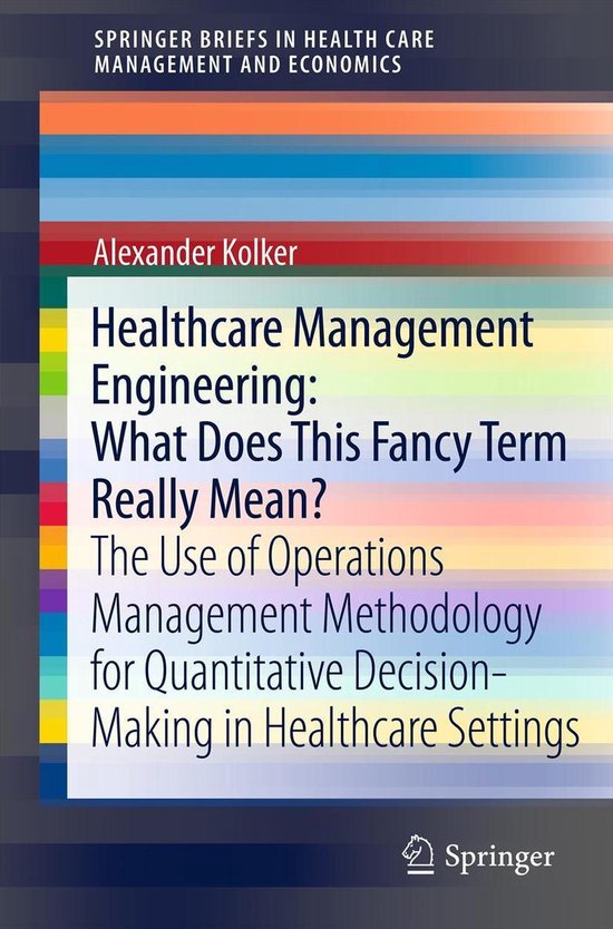 Medicine (R0) - Healthcare Management Engineering: What Does ... - cover