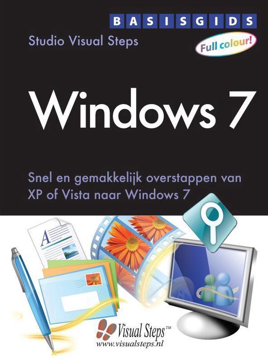 Cover van het boek 'Basisgids Windows 7' van Studio Visual Steps