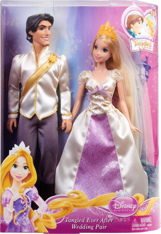 Disney Princess Rapunzel en Flynn Bruidspaar | bol.com