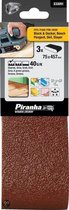 Piranha Schuurbanden 75x457, 40K 3 stuks X33091