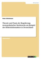 Theorie Und Praxis Der Regulierung Monopolistischer Bottlenecks Am Beispiel Des Elektrizitatsmarktes in Deutschland