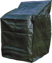 Bbeschermhoes stapelstoelen goedkoop 66x66x128/88 cm - grijs
