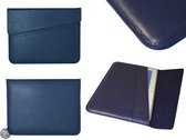 Azuri DeLuxe Business Sleeve voor Archos Elements 101 Platinum, Navy, merk i12Cover