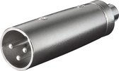 Goobay 27458 XLR RCA Zwart