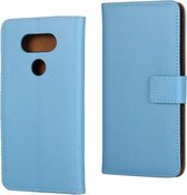 LG G5 Hoesje Blauw met Opbergvakjes, H850