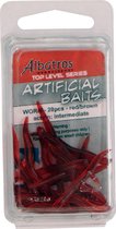 Albatros Top Level Artificial Worm - Rood-Bruin