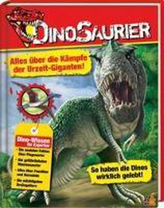 Dinosaurier. Alles über die Kämpfe Urzeitgiganten - cover