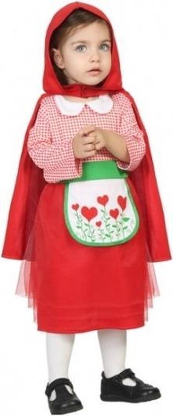 Roodkapje baby kostuum 12-24 maanden (80-92) | bol.com