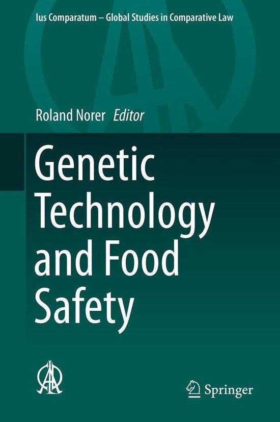 Law and Criminology (R0) - Genetic Technology and Food Safet ... - cover