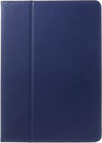 Shop4 - iPad Air (2019) Hoes - Book Cover Lychee Donker Blauw