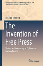 International Archives of the History of Ideas Archives internationales d'histoire des idées 219 - The Invention of Free Press