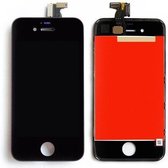 Compleet LCD / display / scherm voor Apple iPhone 4 zwart voor reparatie