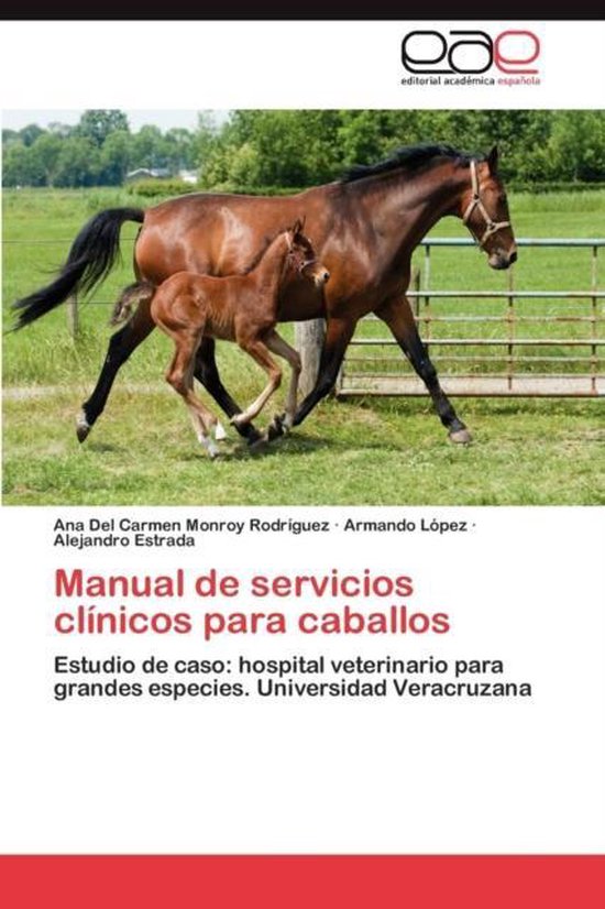 Manual de Servicios Clinicos Para Caballos - cover