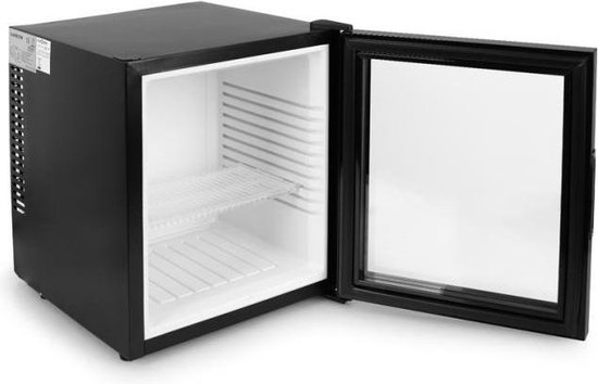 Klarstein Minibar Mini koelkast - 3 Temperatuurniveaus - volume: 30 Liter - 23 dB - Glazen deur - Zwart - Minikoelkast - Stil Compact - Verstelbaar Fluisterstil In Hoogte Verstelbaar - Mini Fridge - Hotelkoelkast - Kleine Koelkast van Klarstein — afbeelding 5