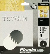 Piranha Cirkelzaagblad TCT/HM, 150x16mm 36 tanden X13085