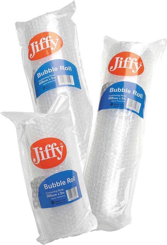 Jiffy luchtkussenfolie, ft 120 cm x 10 m