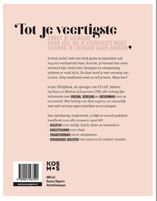 I'M Lijfboek, Isa Hoes | 9789021567594 | Boeken | bol.com