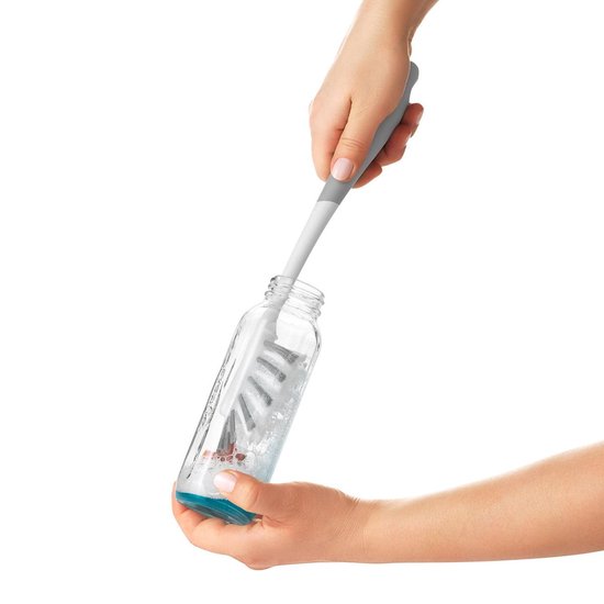 OXO tot Flessenborstel - Reinigen van zuigflessen en drinkbekers- Flessen borstel set met staander van Merkloos — afbeelding 3
