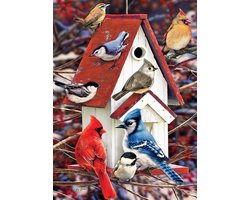 Cobble Hill puzzle 1000 pieces - Winter Birdhouse