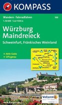 Kompass WK166 Würzburg, Maindreieck, Schweinfurt, Fränkisches Weinland