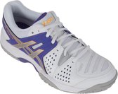 Asics Gel-Dedicate 4 Sportschoenen - Maat 42 - Vrouwen - wit/paars/zilver