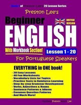 Preston Lee's Beginner English With Workbook Section Lesson 1 - 20 For Portuguese Speakers (British Version)
