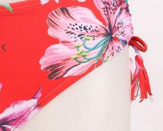 Bikini rood bloemenprint 4 jaar SHIWI