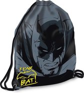 Batman v Superman Fear the Bat - Gymbag - 46 cm - Zwart