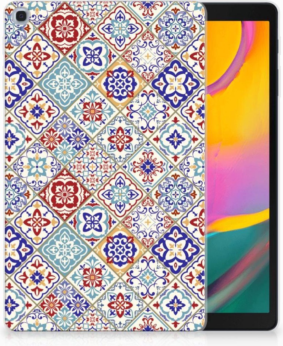 Samsung Galaxy Tab A 10.1 (2019) Tablet Back Cover Tiles Color