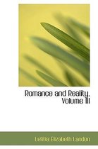 Romance and Reality, Volume III