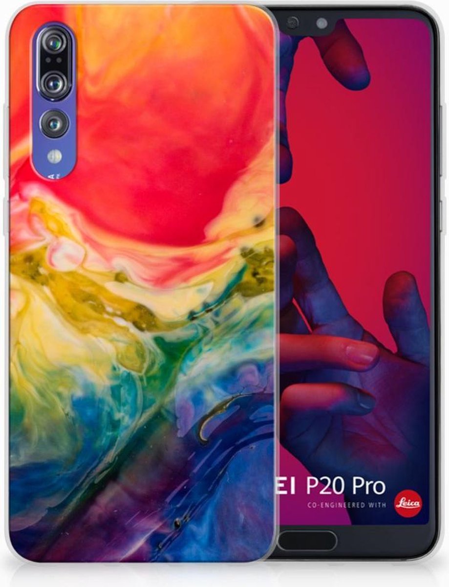 Hoesje maken Huawei P20 Pro Watercolor Dark