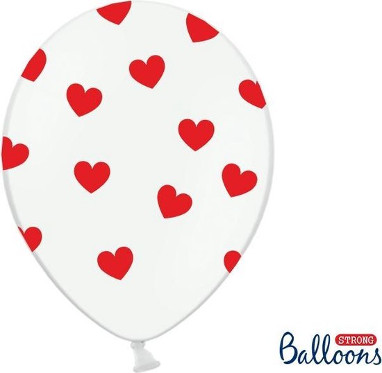 Ballons coeurs (50pcs)