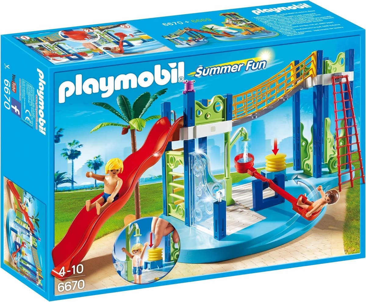 Playmobil Summer Fun Aire de jeux aquatique | bol