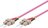 DSIT Glasvezel kabel SC-SC OM4 (laser optimized) 0.5 m
