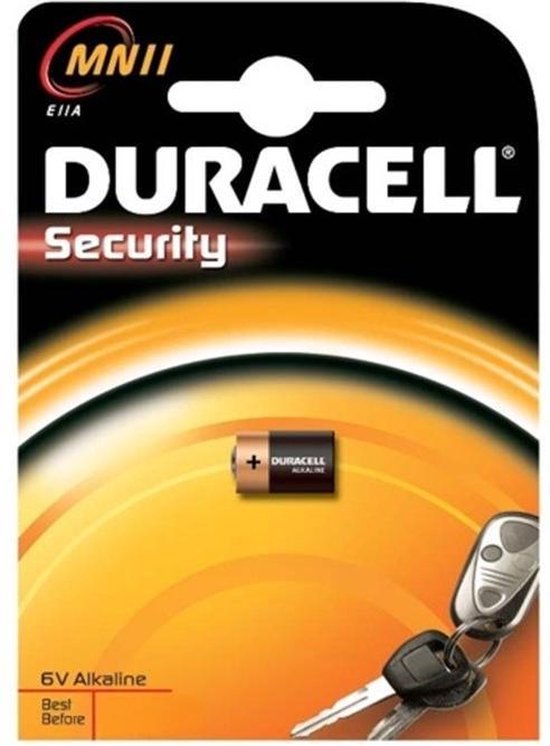 3 Stuks - Duracell A11 MN11 11A 6V Security alkaline batterij | bol.com