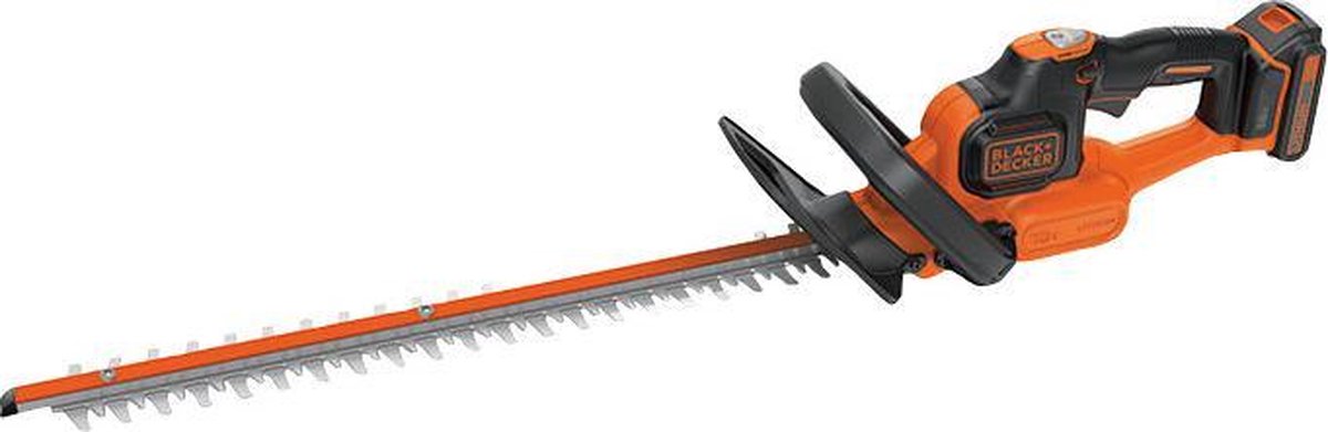 Bol.com BLACK+DECKER 18V 2.0Ah 45cm 18mm Heggenschaar - GTC18452PC-QW aanbieding