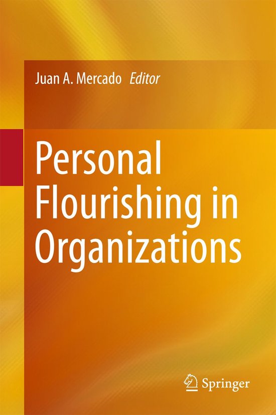 Personal Flourishing in Organizations - cover