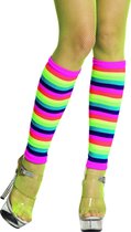 Boland - Paar Beenwarmers Regenboog Multi - Volwassenen - Vrouwen - Clown