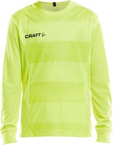 Craft Progress Longsleeve Goalkeeper Shirt Junior  Sportshirt - Maat 146  - Unisex - geel Maat 146/152