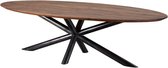 Table du Sud - Noten ovale tafel XX O - 220x120