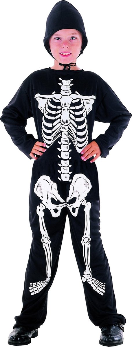 Halloween skelet kostuum voor jongens - Verkleedkleding 116/122