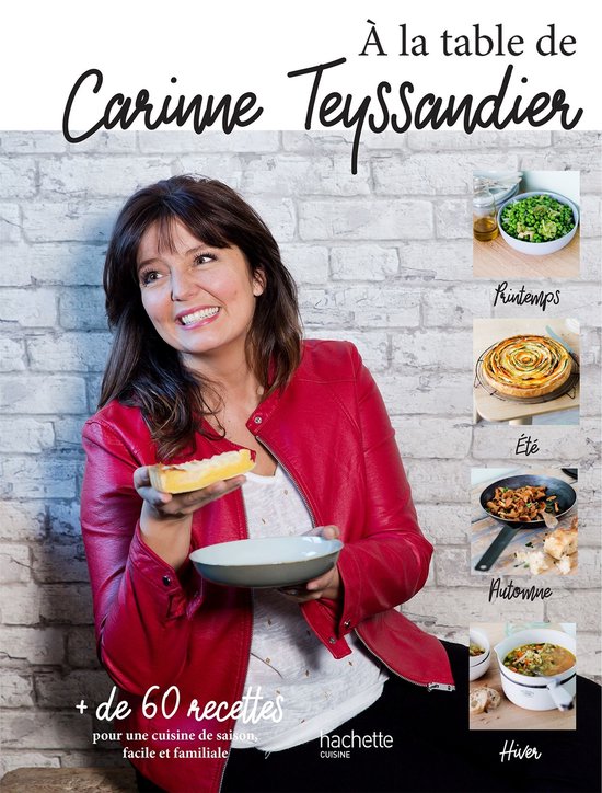 A la table de Carinne Teyssandier - cover